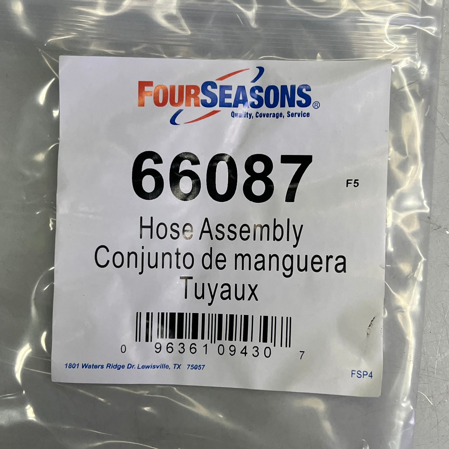 FOUR SEASONS A/C Manifold Hose Assembly For Pontiac Vibe 05-08 Models 66087