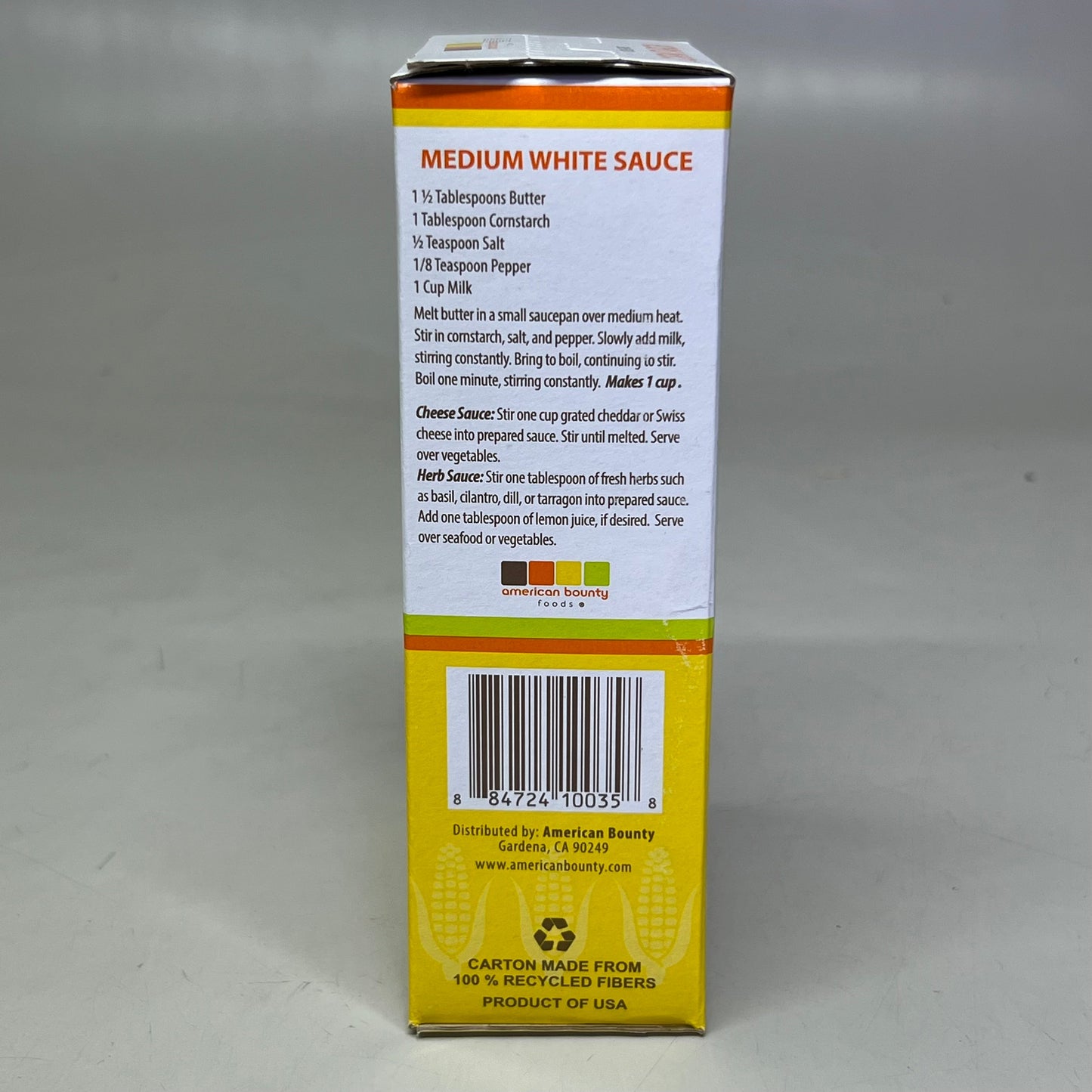 ZA@ CORNSTARCH (24 PACK) Thickens Sauces 16 oz BB 11/27 (New) J