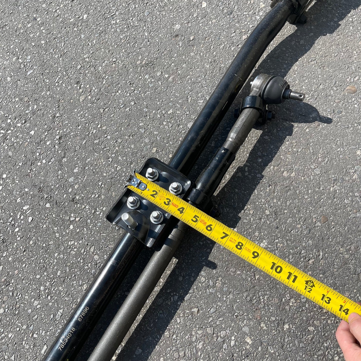 MOOG Tie Rod Steering Linkage Assembly For Dodge Ram 63" x 5" Black DS800981A