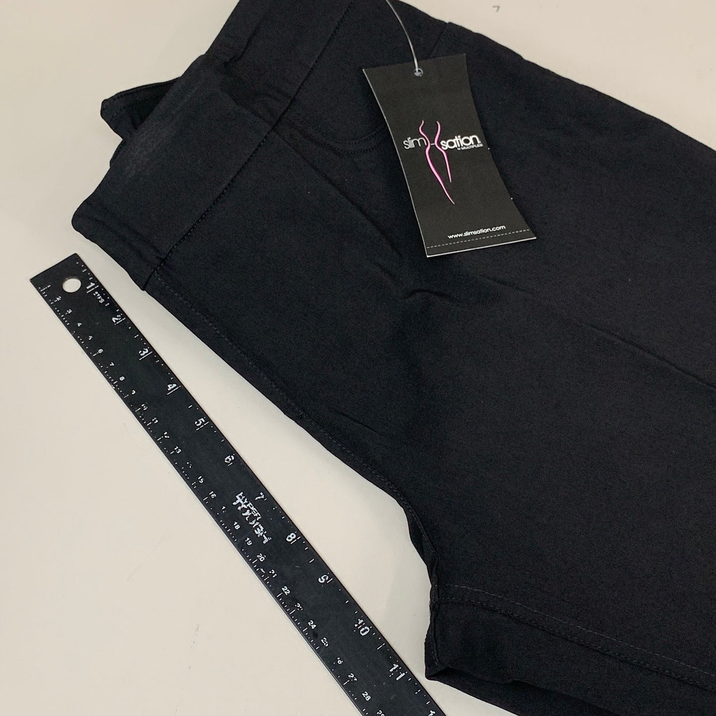 MULTIPLES Narrow Leg Pant Petite Women's Sz 16 Black