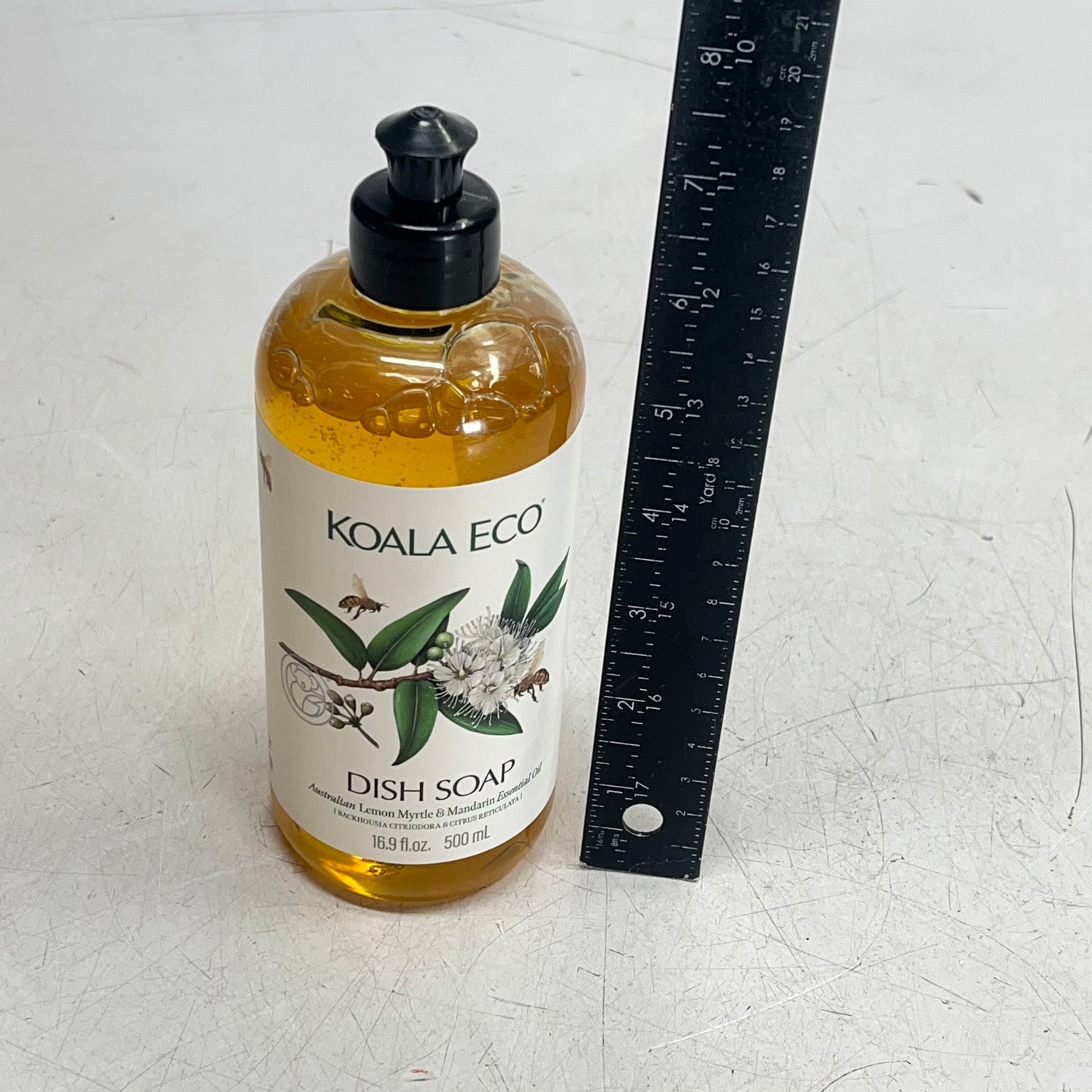 KOALA ECO (2 PACK) Lemon Myrtle & Mandarin Essential Oil Dish Soap 16.9 Fl Oz