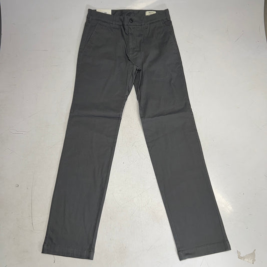 RW & CO Slim-fit Super-stretch Cotton Chino Pant Men's Sz 29x32 Asphalt 486665