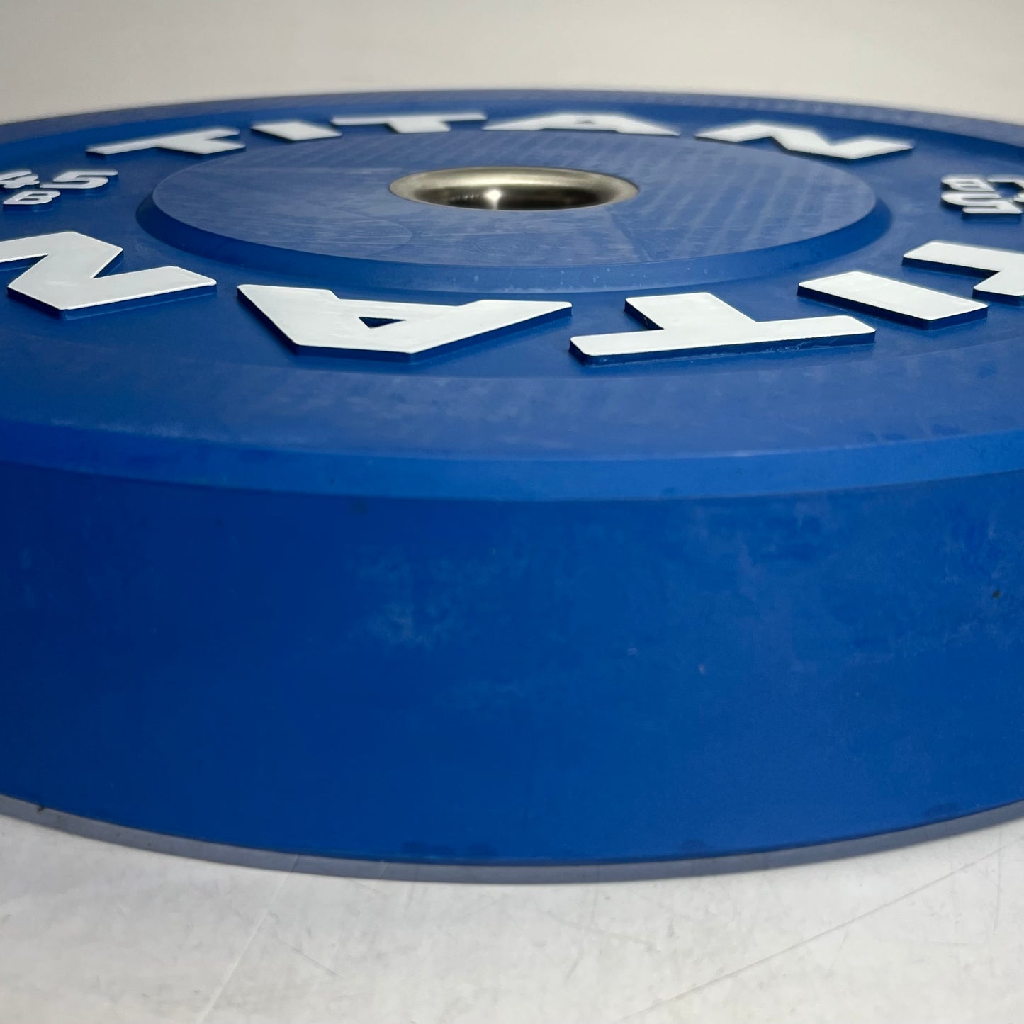 TITAN 45 LB. Single Economy Color Bumper Plate 430349