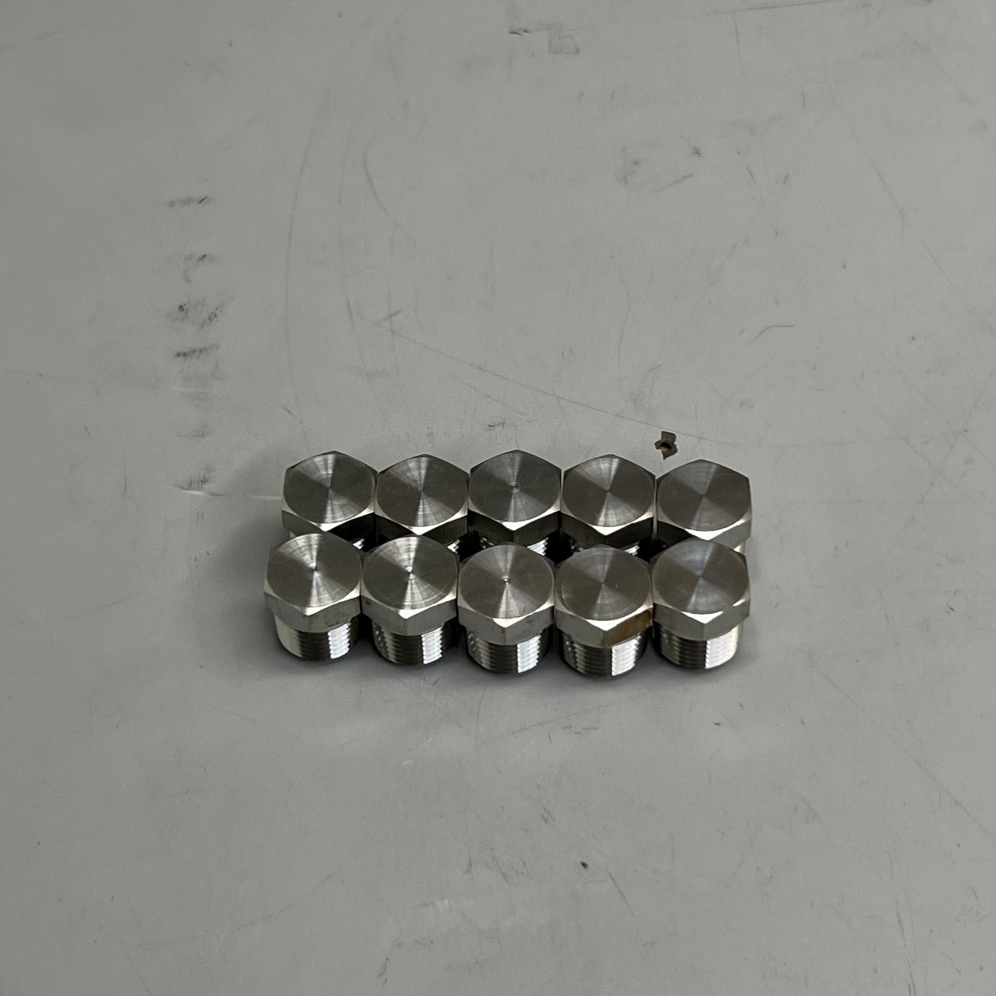 DERNORD (10 Pack) Stainless Steel Hexagonal Head Plug 3/4" by 7/8" 17449