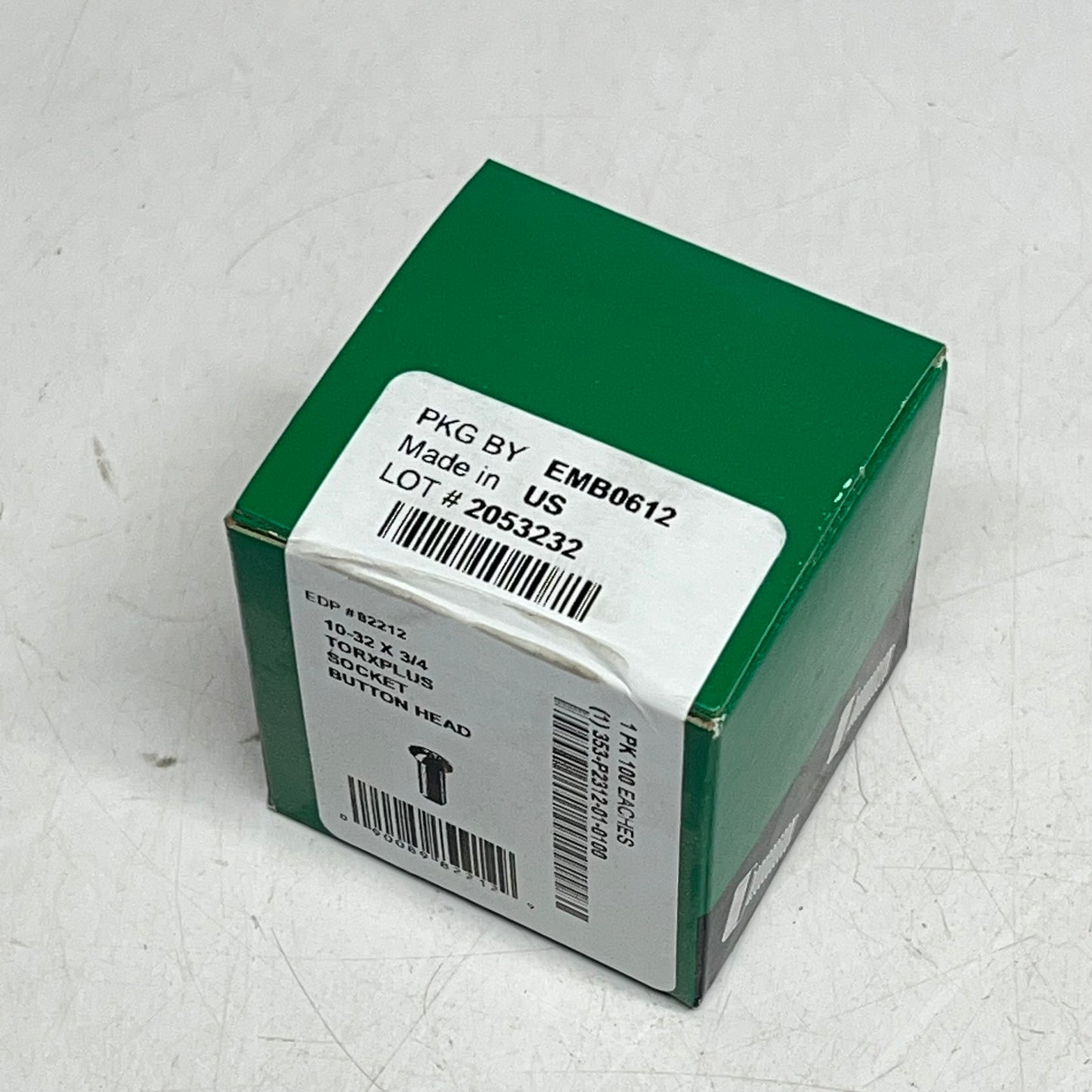 STANLEY (2 PACK) Button Head Socket Screw Alloy Steel 10-32 x 3/4" 353-2312-01