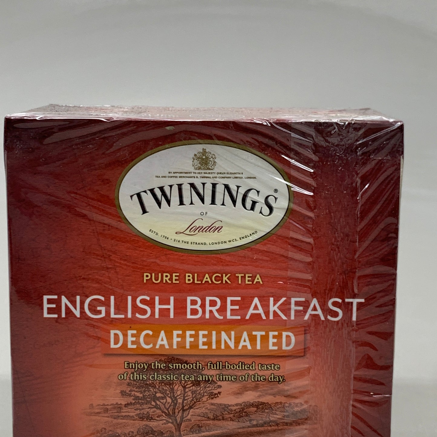 TWININGS (2 PACK) 100 Bags English Breakfast Decaffeinated Pure Black Tea BB 05/2025