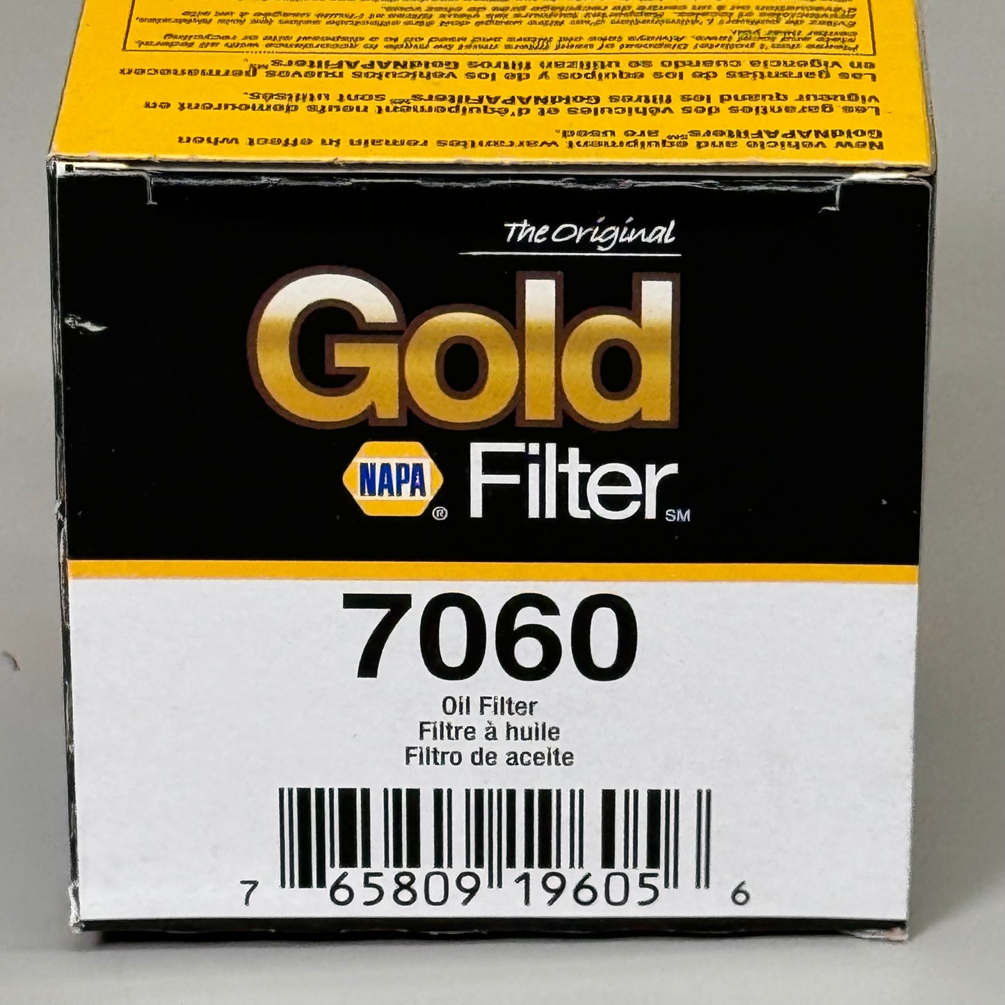 NAPA (2 PACK) The Original Gold Filter Enhanced Cellulose M22-1.5 Thread 7060