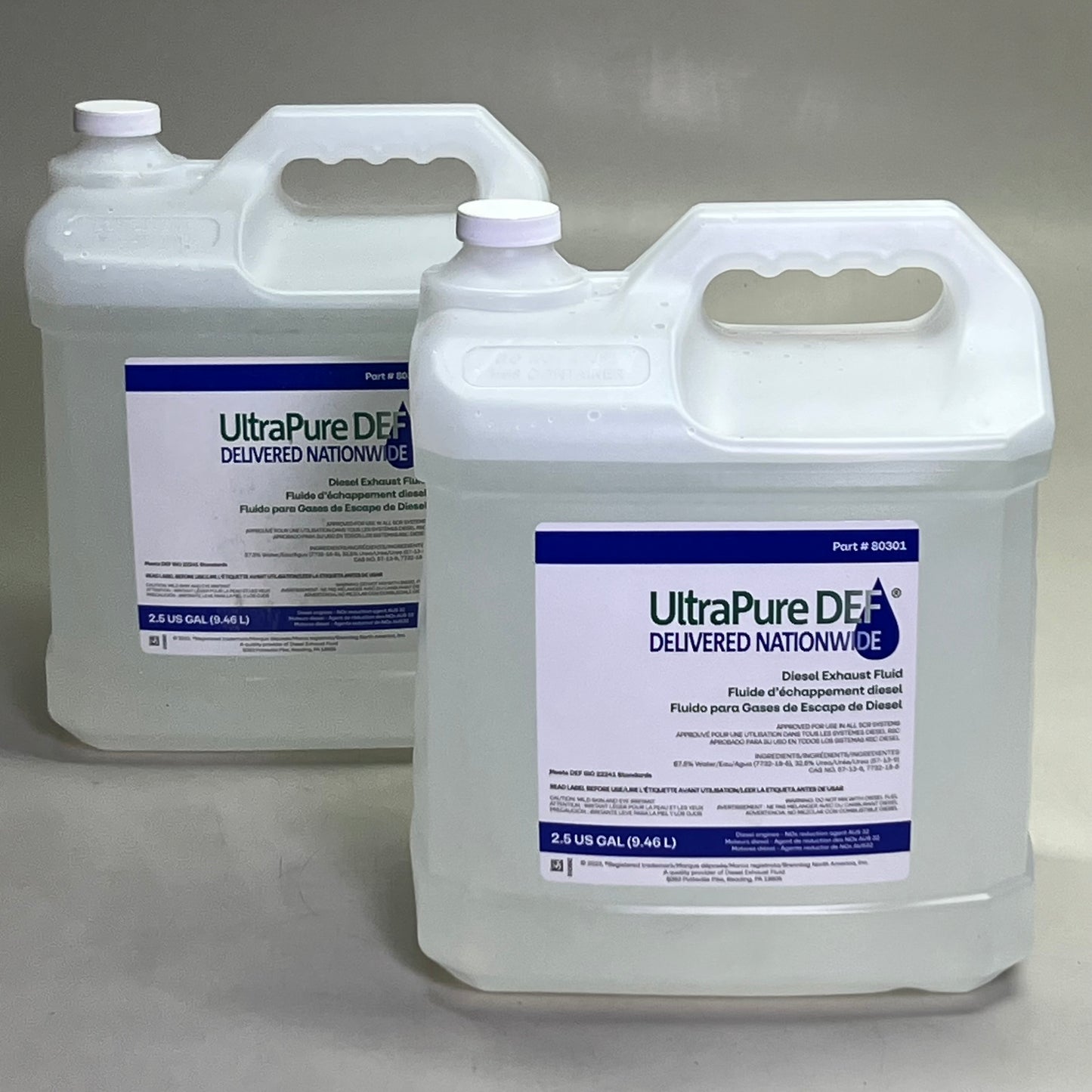 ZA@ ULTRAPUREDEF Diesel Exhaust Fluid 2-2.5Gal 80301 (New) Z
