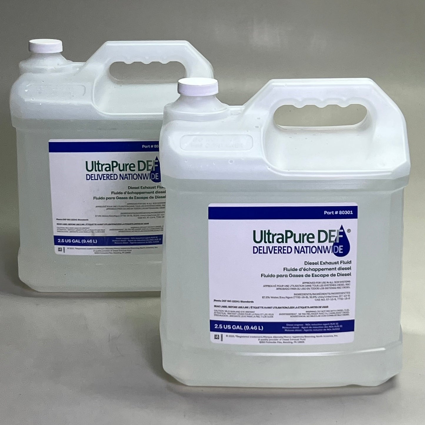 ZA@ ULTRAPUREDEF Diesel Exhaust Fluid 2-2.5Gal 80301 (New) L
