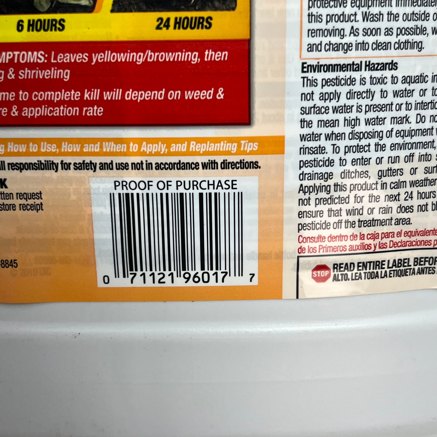SPECTRACIDE Weed & Grass Killer Concentrate Kills The Root 1 Gal