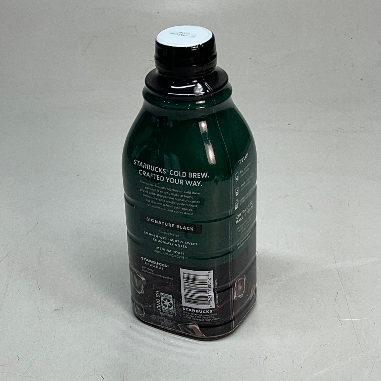 STARBUCKS (6 PACK) Cold Brew Concentrate Signature Black 32 fl oz BB 01/26