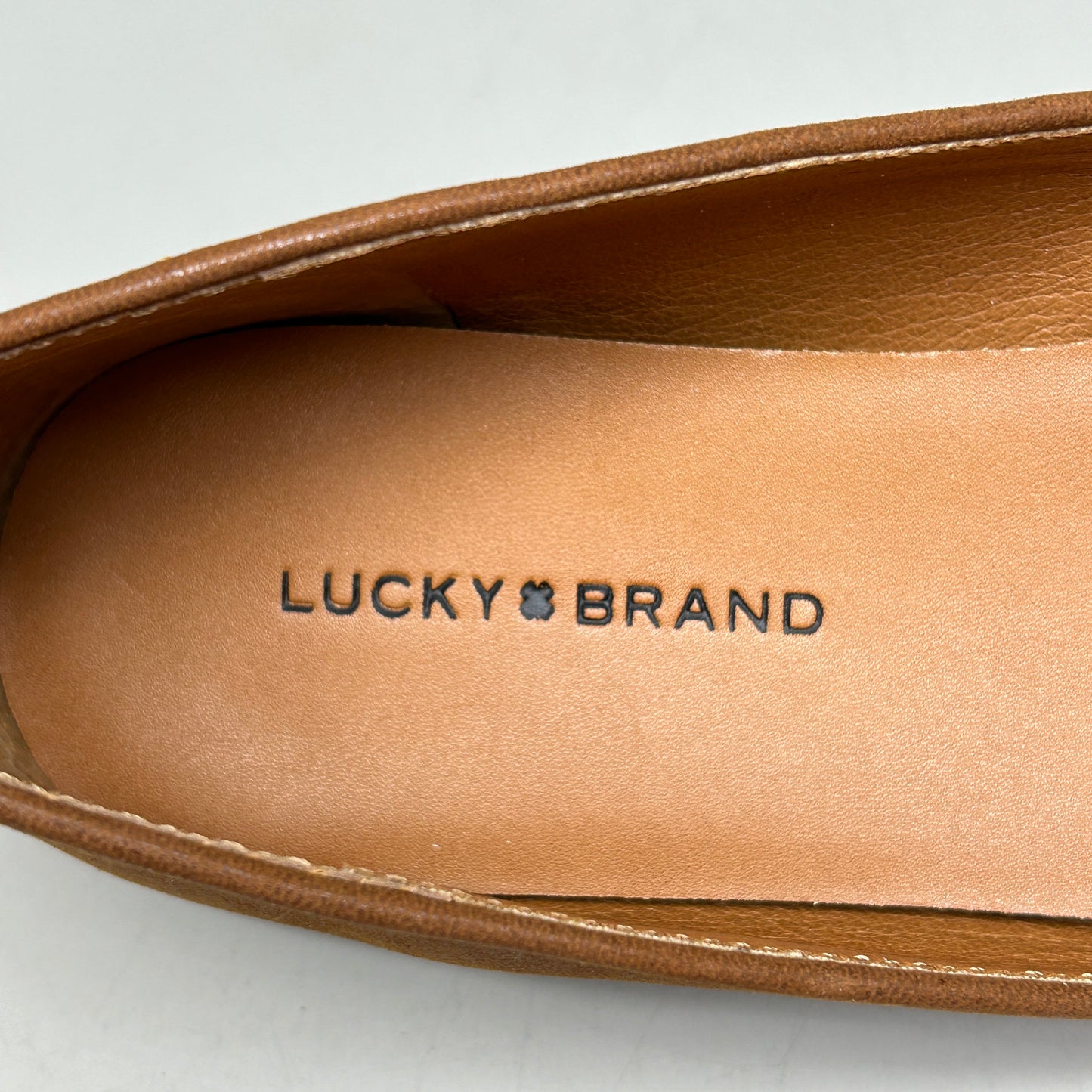 LUCKY BRAND Ameena Flat Umber Womens sz 8.5 (Damaged Box)