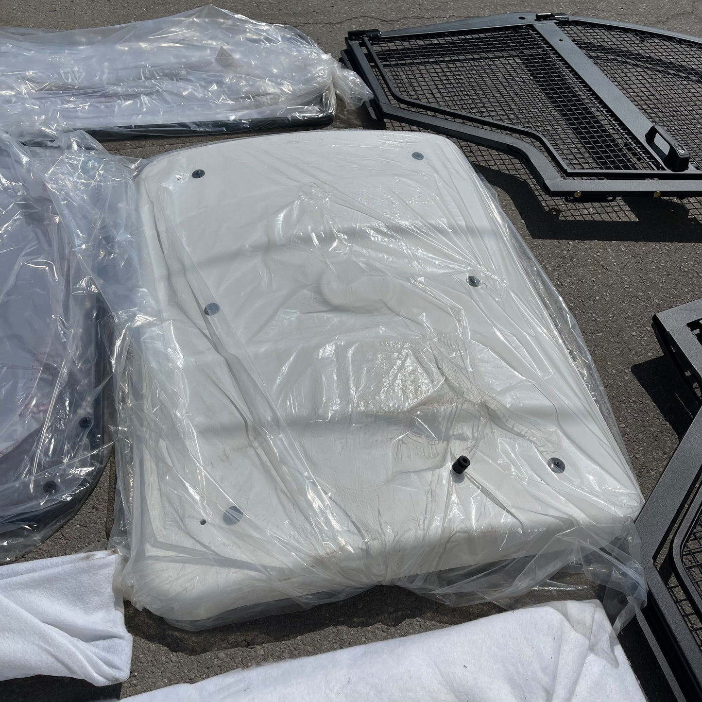 CURTIS INDUSTRIES Club Car Carryall Range Cab Kit Black 47587415002