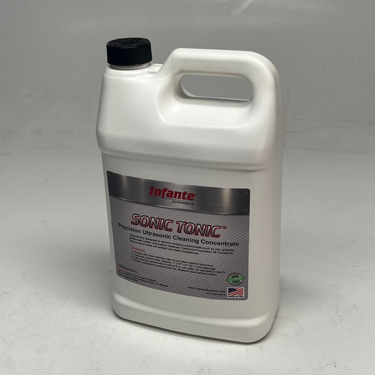 INFANTE Sonic Tonic Utlrasonic Gun Cleaner Concentrate 1 Gal 21:1 Dilution