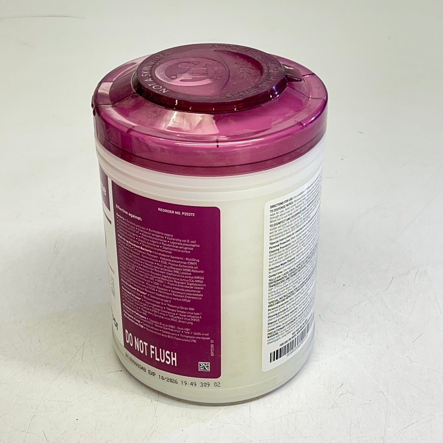 PDI (12 PACK, 160 EACH) Prime Sani-cloth Germicidal Disposable Wipe Lg BB 10/26