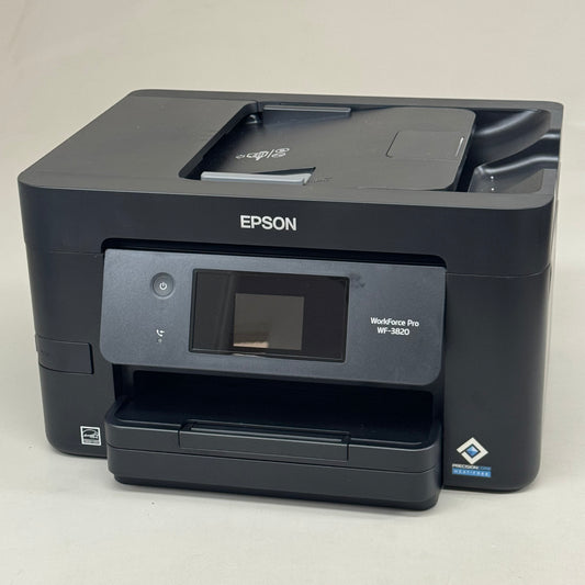 EPSON Wireless All-In-One Printer 17"x13"x8" (New Other-Slightly Used) Black WF3820