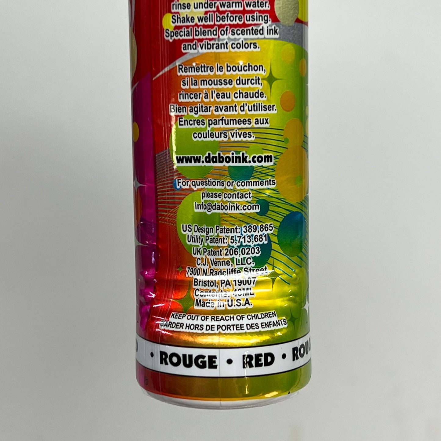 DAB O INK (12 PACK) Sunsational Bingo Marker Bright Ink 43ml/1.4 oz Red C26