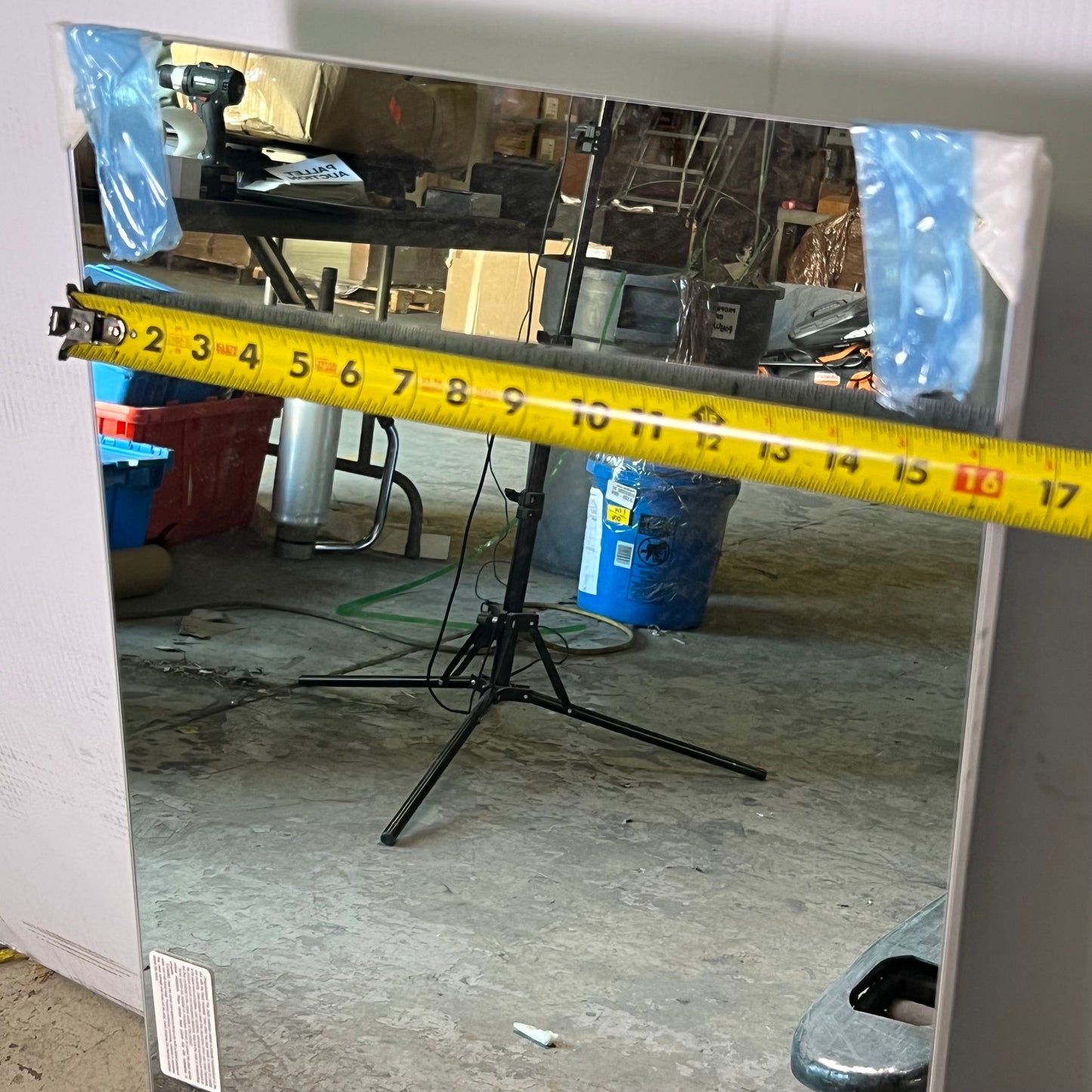 ZA@ ZACA Medicine Cabinet Glass (AS-IS, Boken)