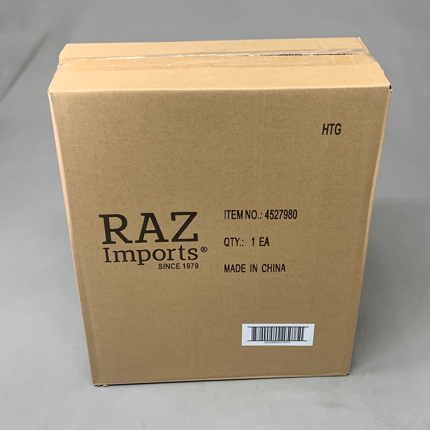 RAZ IMPORTS Antique Farmhouse Clock 14.25" Gold 4527980