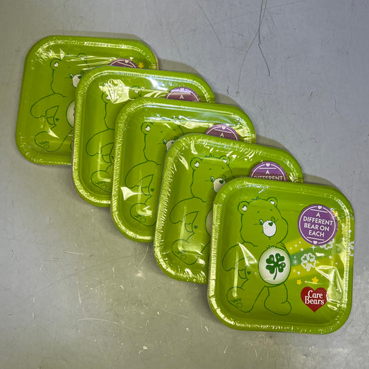 PRIME PARTY (5 PACK, 8 PLATES EACH) Assorted Care Bear Dessert Party Plates 7"
