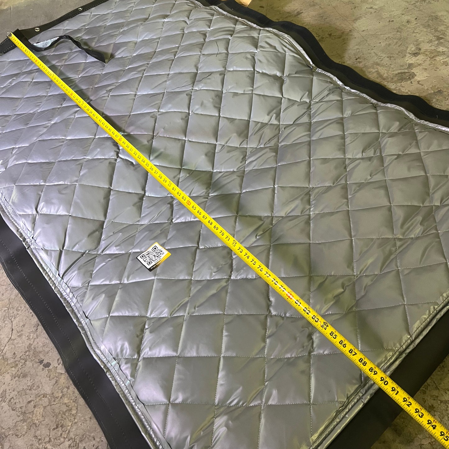 Modular Acoustic Screen, Fiberglass Composite Quilt Sz 8'H x 4'W