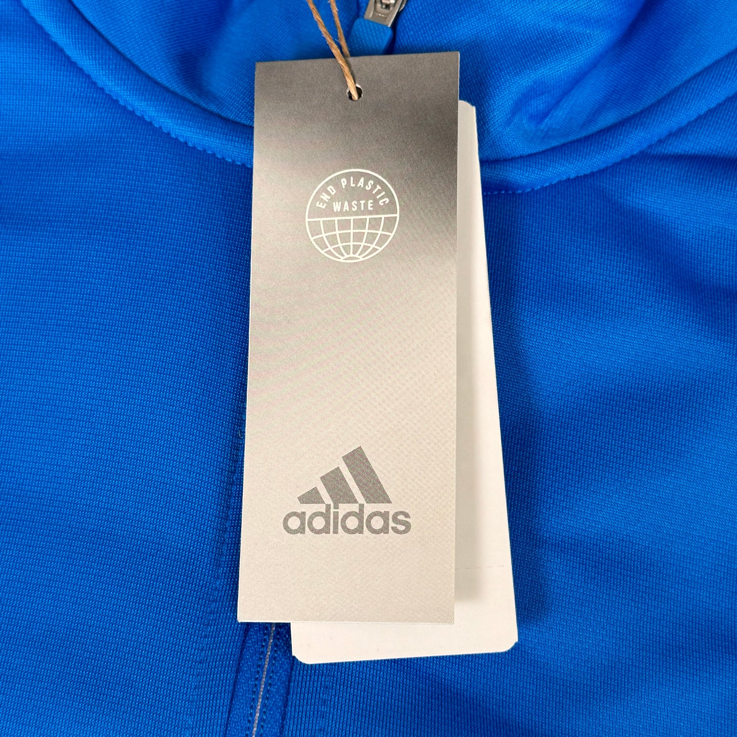 ADIDAS Men's Club 1/4 Zip Golf Sweatshirt Sz-XL Blue Rush HA6148