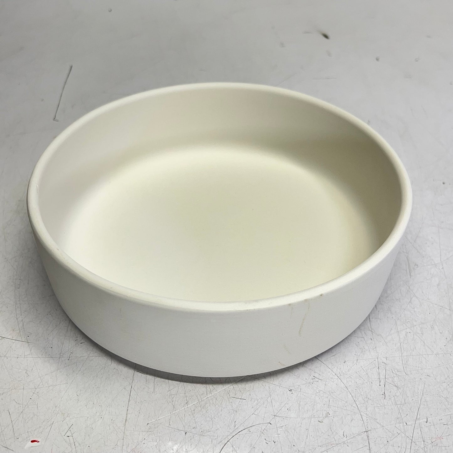 ZA@ GARE (2 PACK) Blank Ceramic Edgeware Bowl for Painting & Glazing 2.25x8" Dia 2162 D