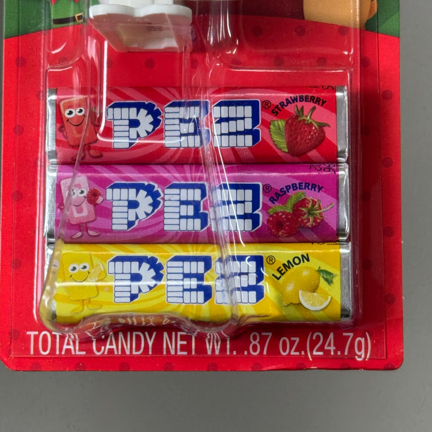 ZA@ PEZ (12 PACK) Christmas Charter Candy Dispenser Assortment 3 Rolls Candy Per Package BB 04/29 Damaged Packaging