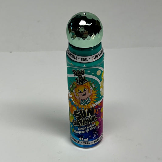 DAB O INK (12 PACK) Sunsational Bingo Marker Bright Ink 43ml/1.4 oz Teal C26