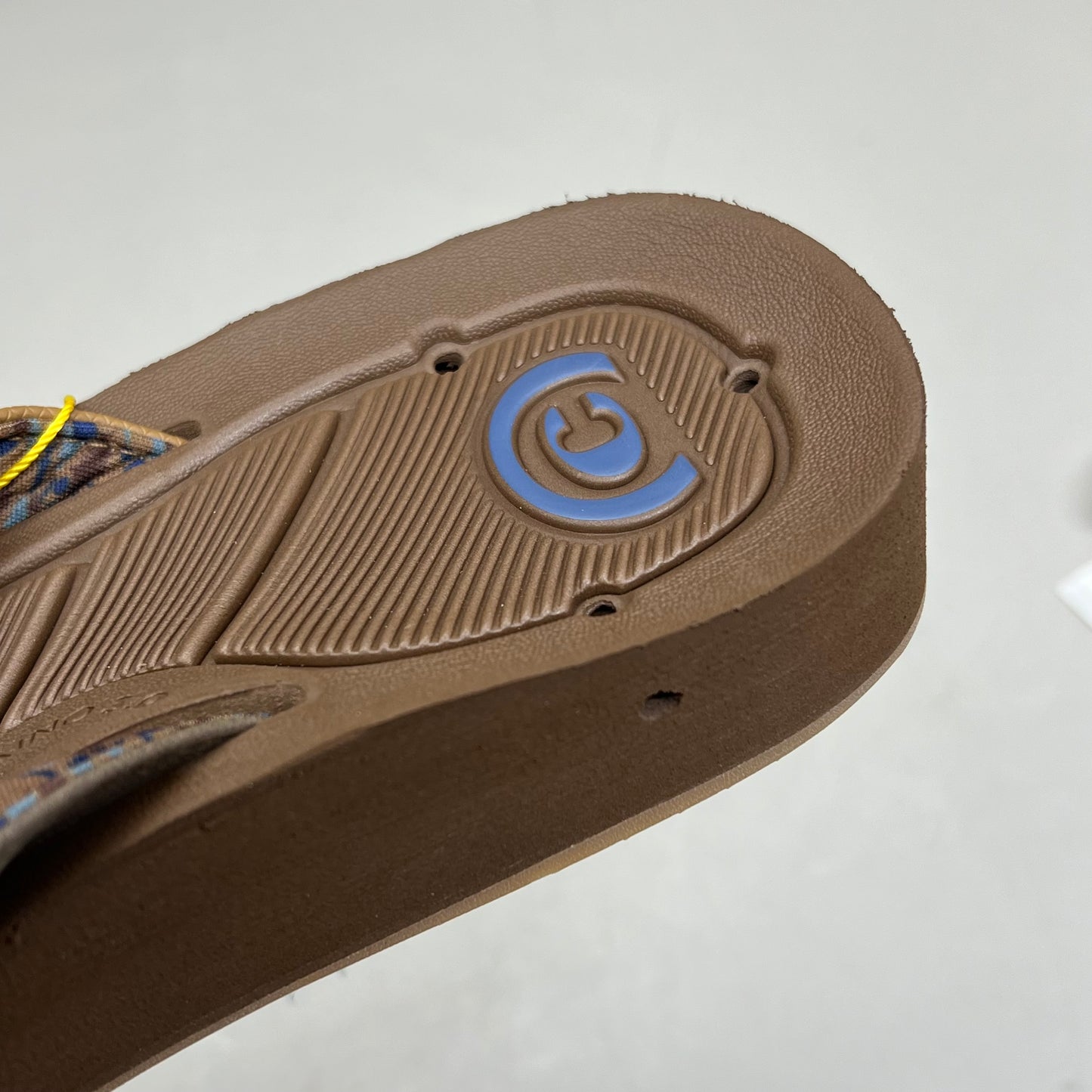 COBIAN Synthetic Suede Draino 3 Sandals  Men's Sz 10, EU 43 Brown HBD23-200-10