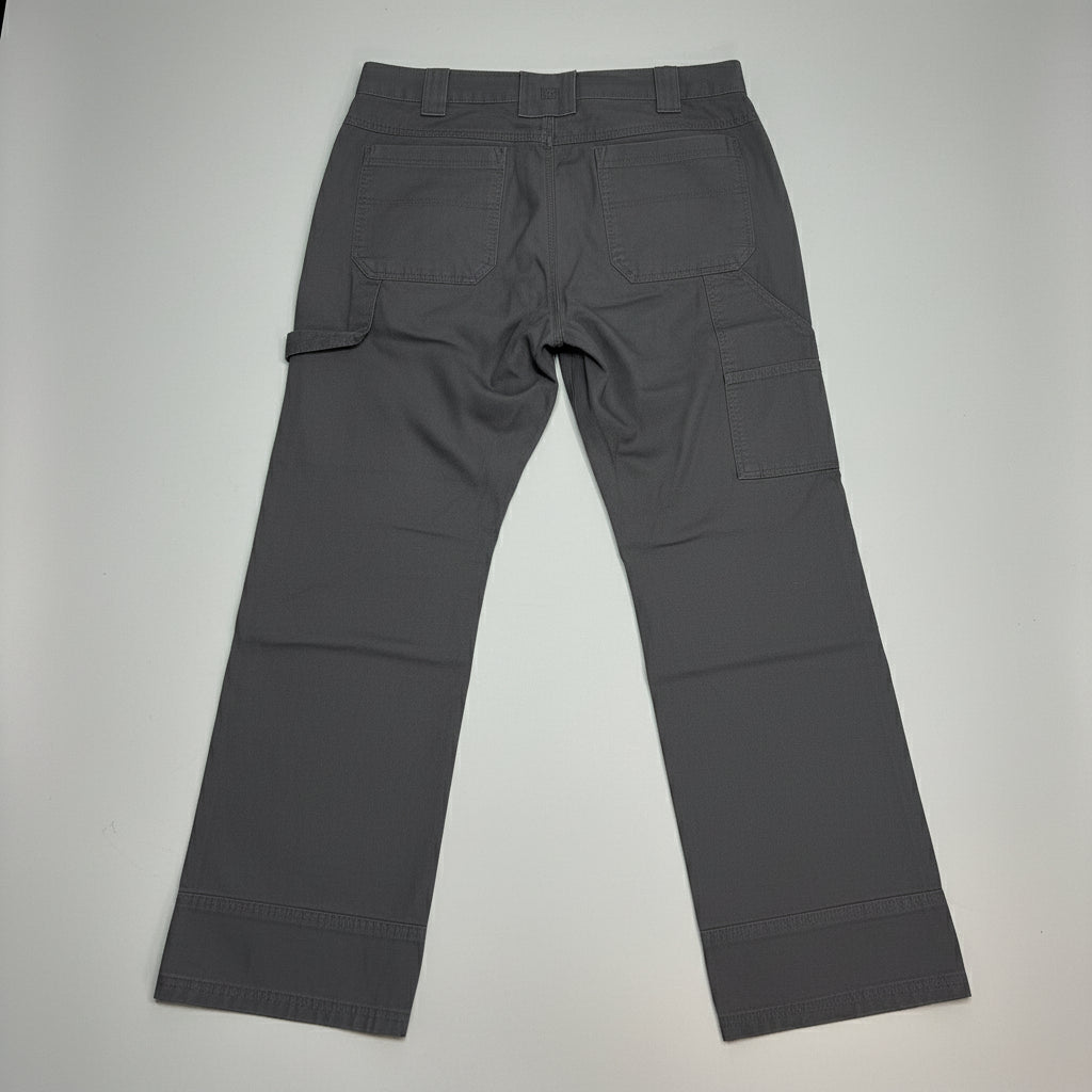 NOBLE OUTFITTERS Flex Stretch Canvas Work Pant Men's Sz 42x34 Asphalt 18425