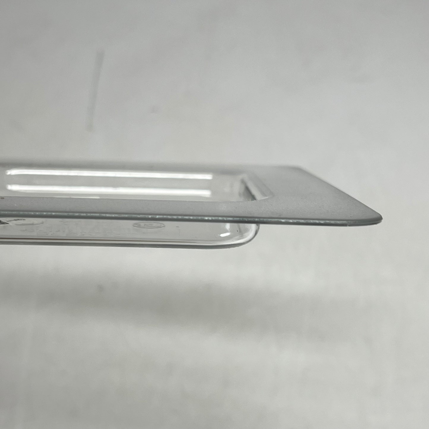 CAMBRO (7 PACK, 2 EACH) Square Cold Fest Flat Pan Lids 1/6 Sz Clear 60CFC135