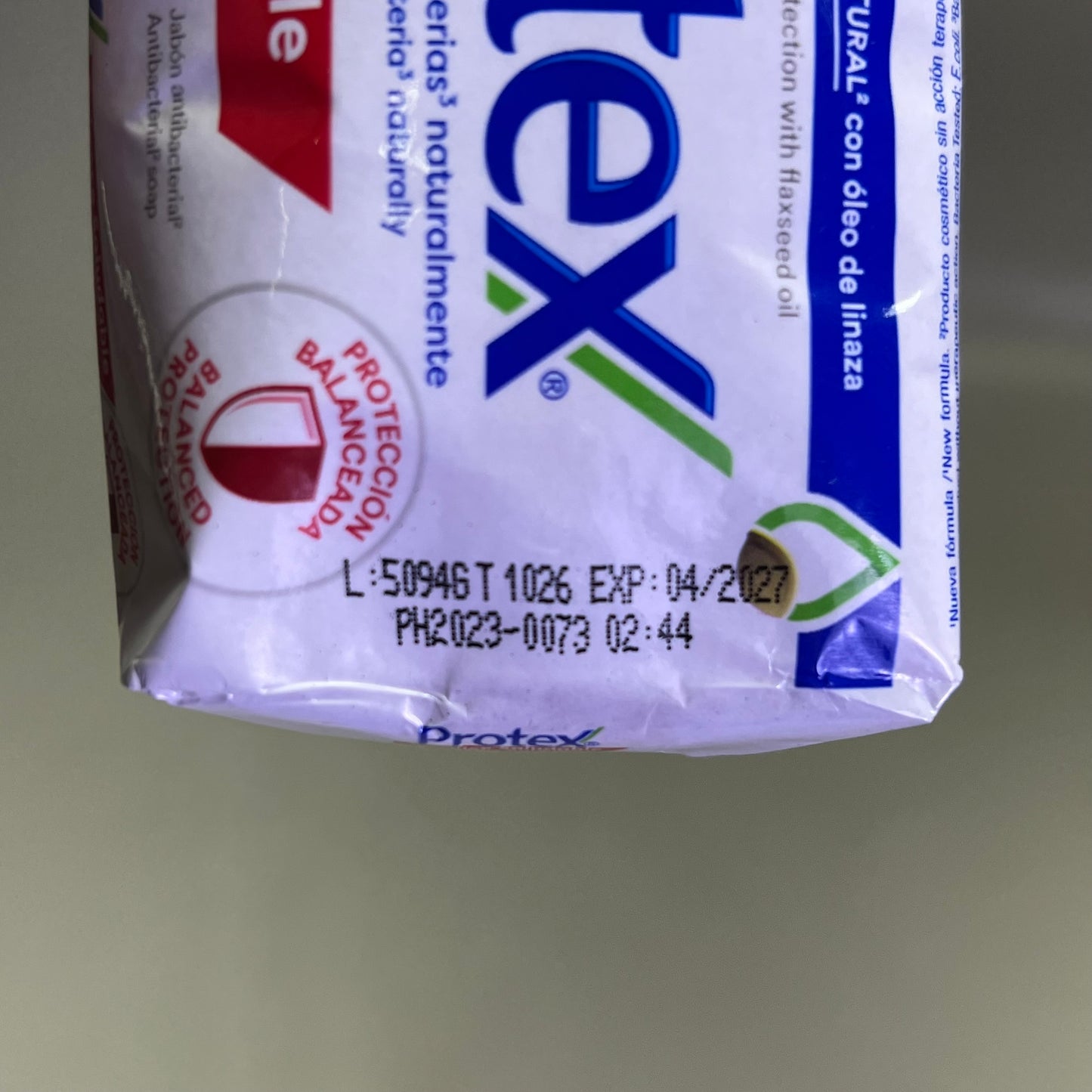 PROTEX (12 PACK) Healthy Balance Bar Soap Natural Antibac Protection BB 04/27