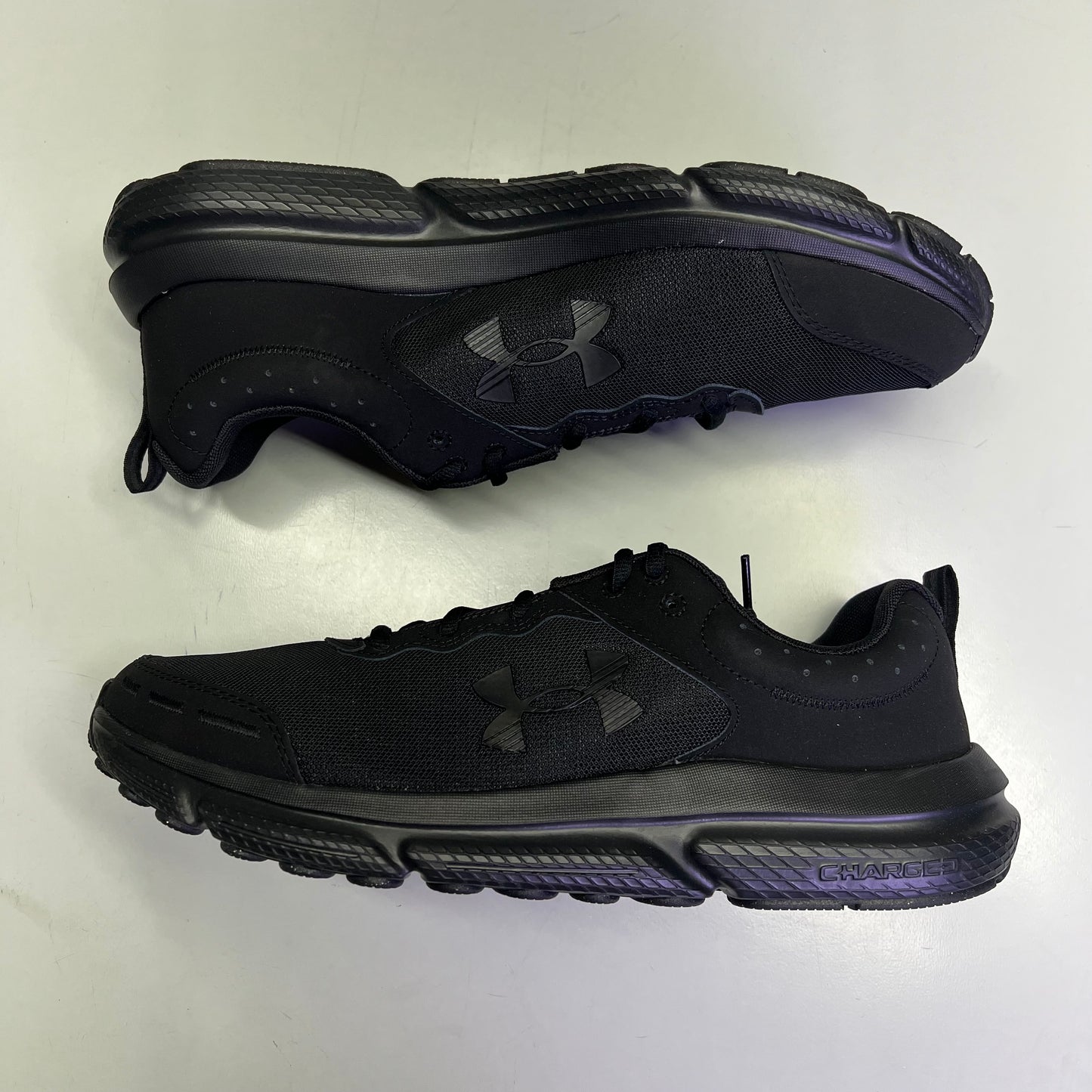 UNDER ARMOUR UA Charged Assert 10 Lightweight Sneaker Men's Sz 12.5 Black