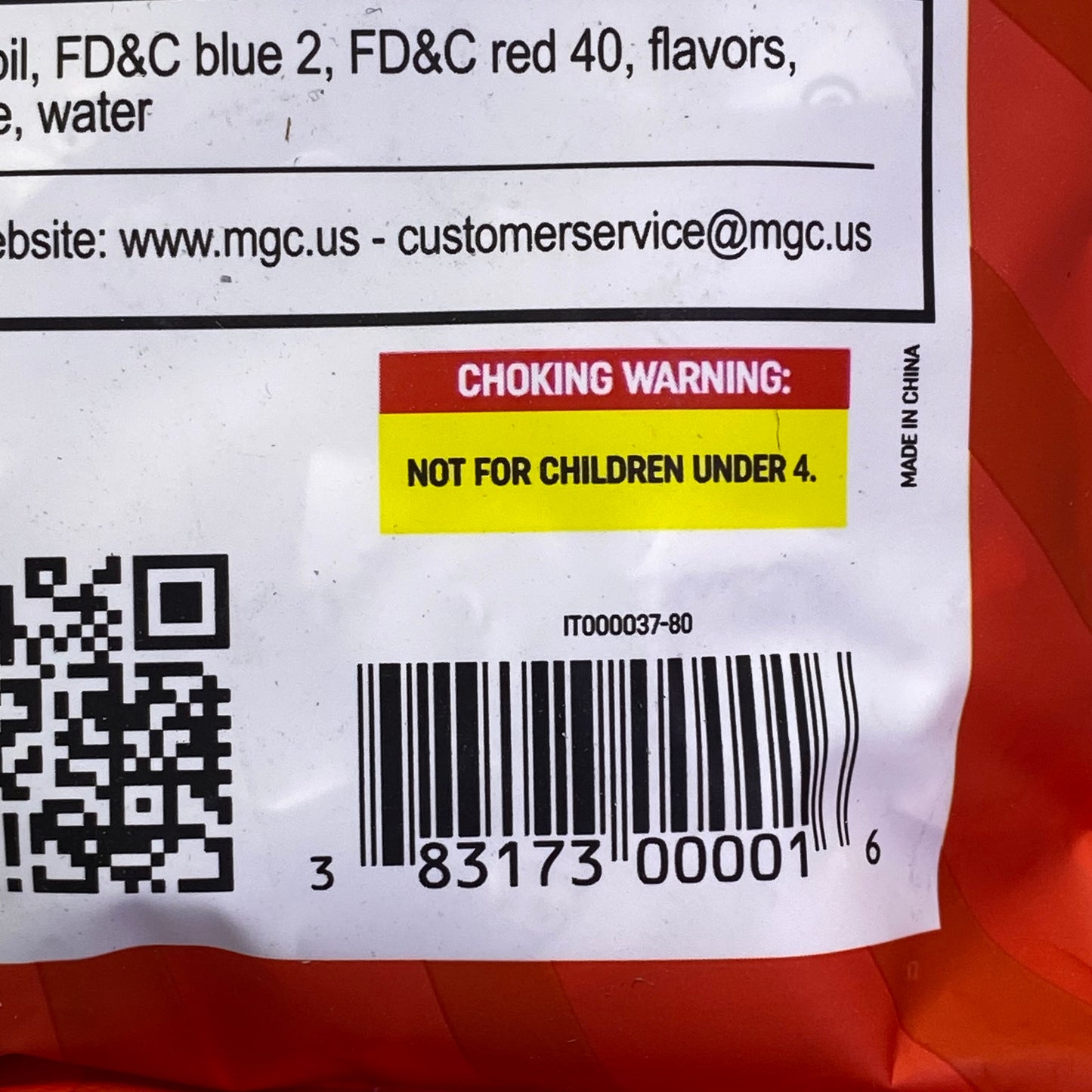 MGC HEALTH (6 PACKS Of 80 Drops) Menthol Cough Drops 80 Drops Red IT000037-80 BB 10/25