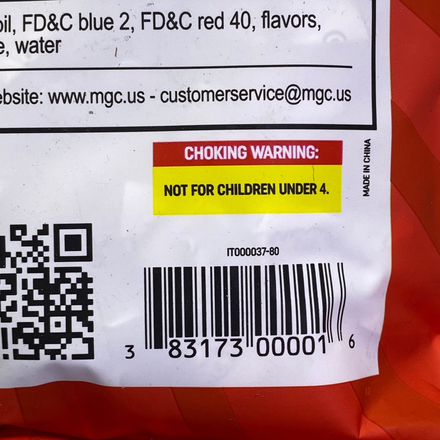 ZA@ MGC HEALTH (6 PACKS Of 80 Drops) Menthol Cough Drops 80 Drops Red IT000037-80 BB 10/25 B