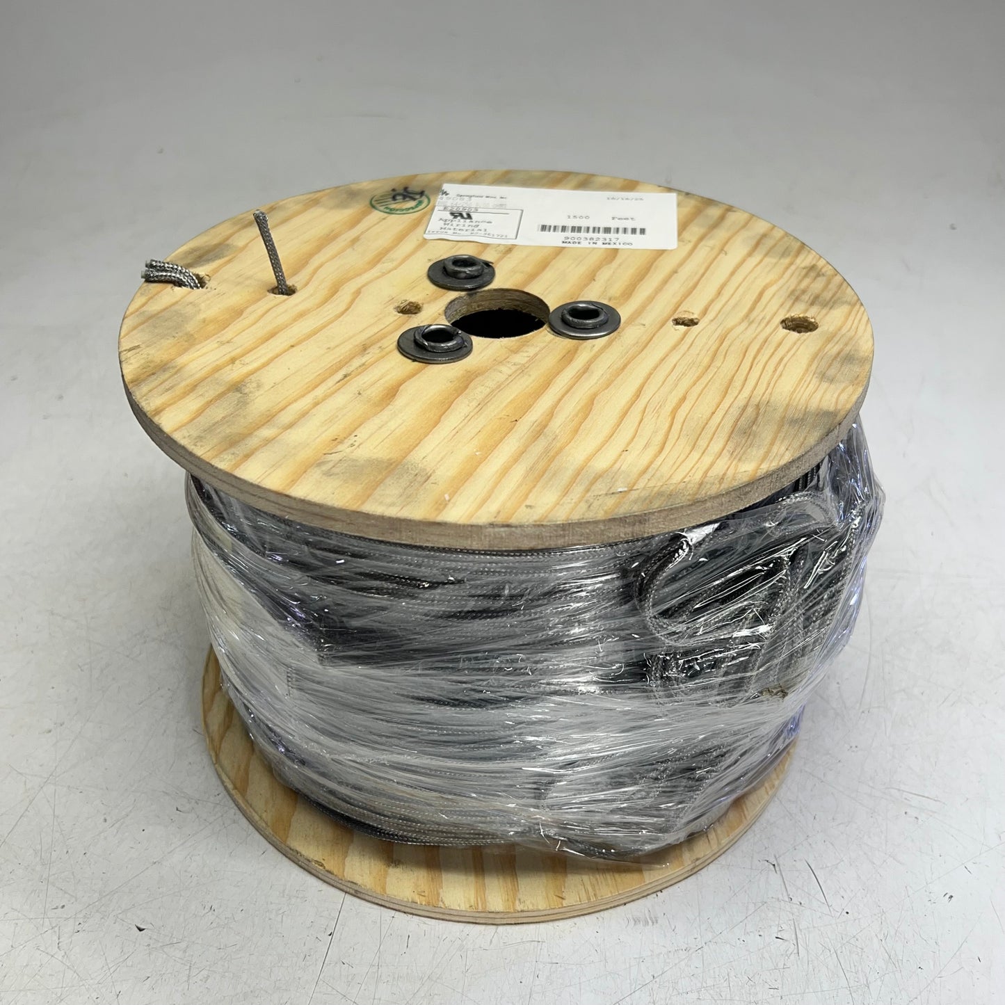 SPRINGFIELD WIRE Resistance Heater Wire Material 1500' RHS 64-250 Silver E20903