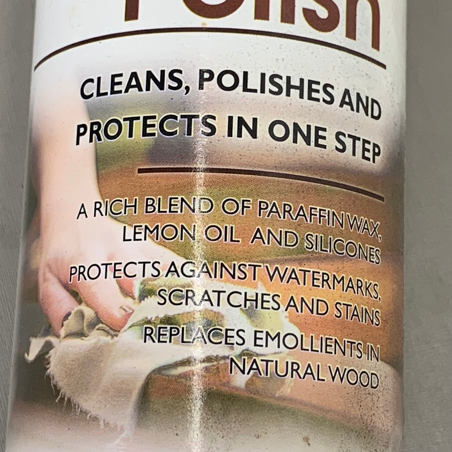 PRO LINK Fine Furniture Wood Polish 16.5 oz ZXY026