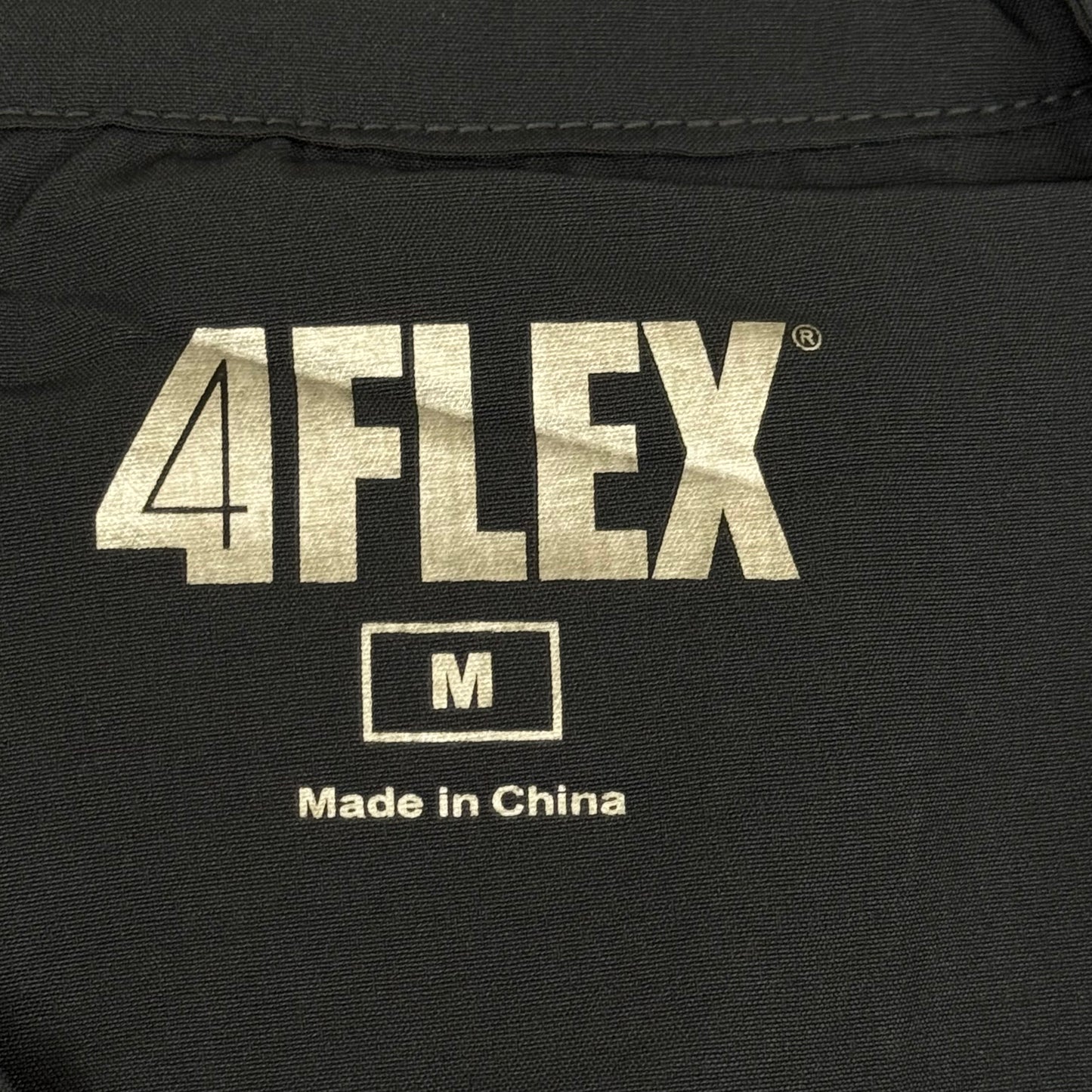 GREEN TOWN 4 Flex Scrubs Jumpsuit Cinch In Waist Women's Sz M Pewter GFX-023AST