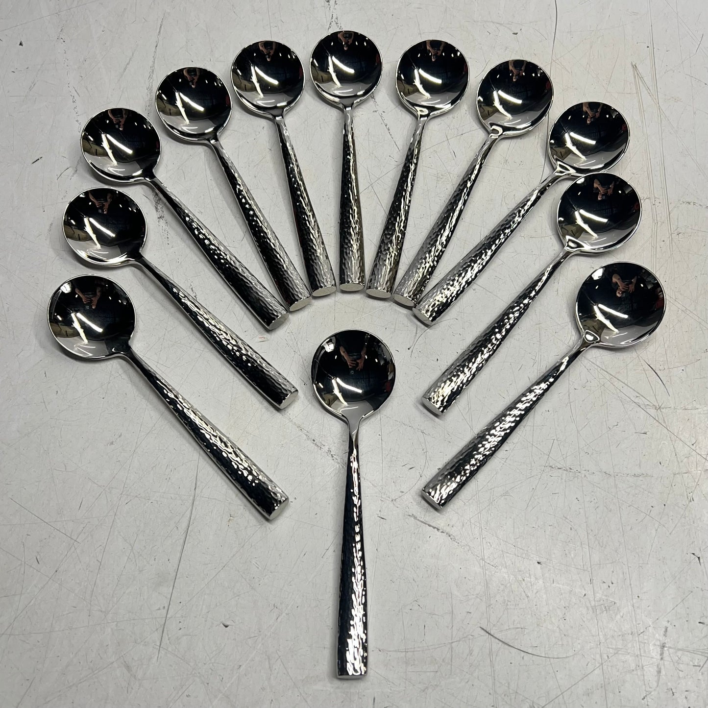 LIBBEY (12 PACK) Chivalry Bouillon Spoons 18/8 Stainless Grade 5" - 6" 931 016