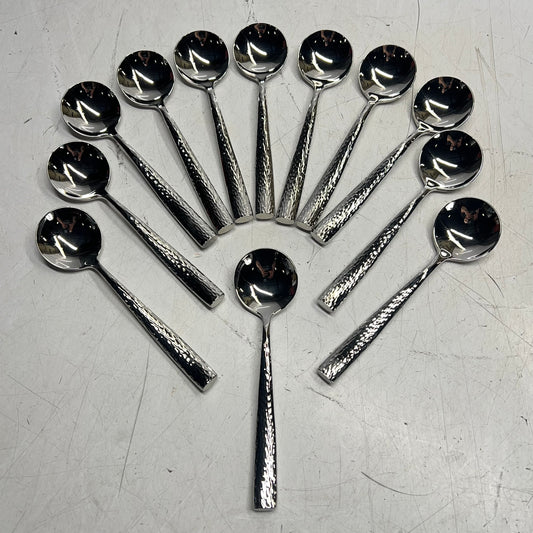 LIBBEY (12 PACK) Chivalry Bouillon Spoons 18/8 Stainless Grade 5" - 6" 931 016