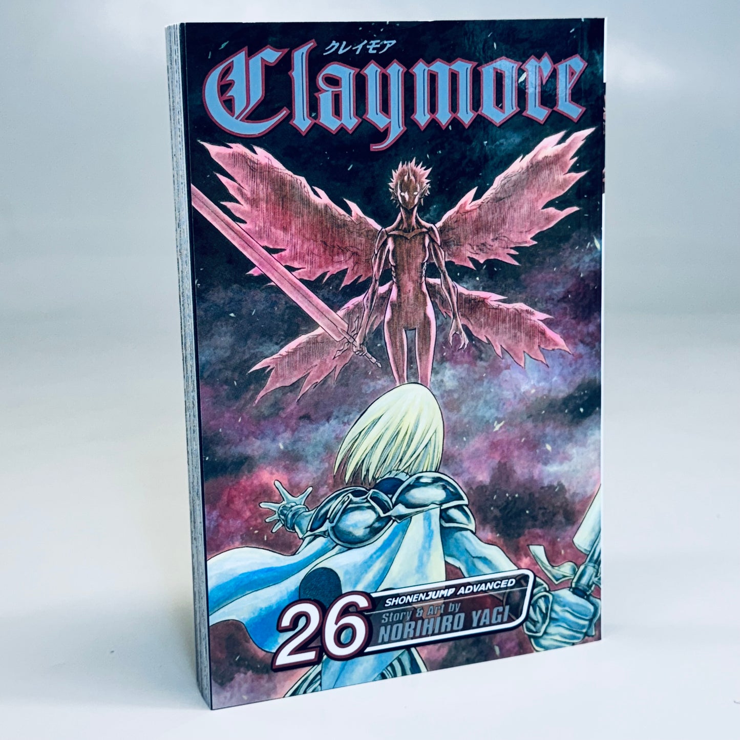 CLAYMORE Complete Box Set (27 Books) Sz 17” H x 10” L x 5.5” W Black & Grey