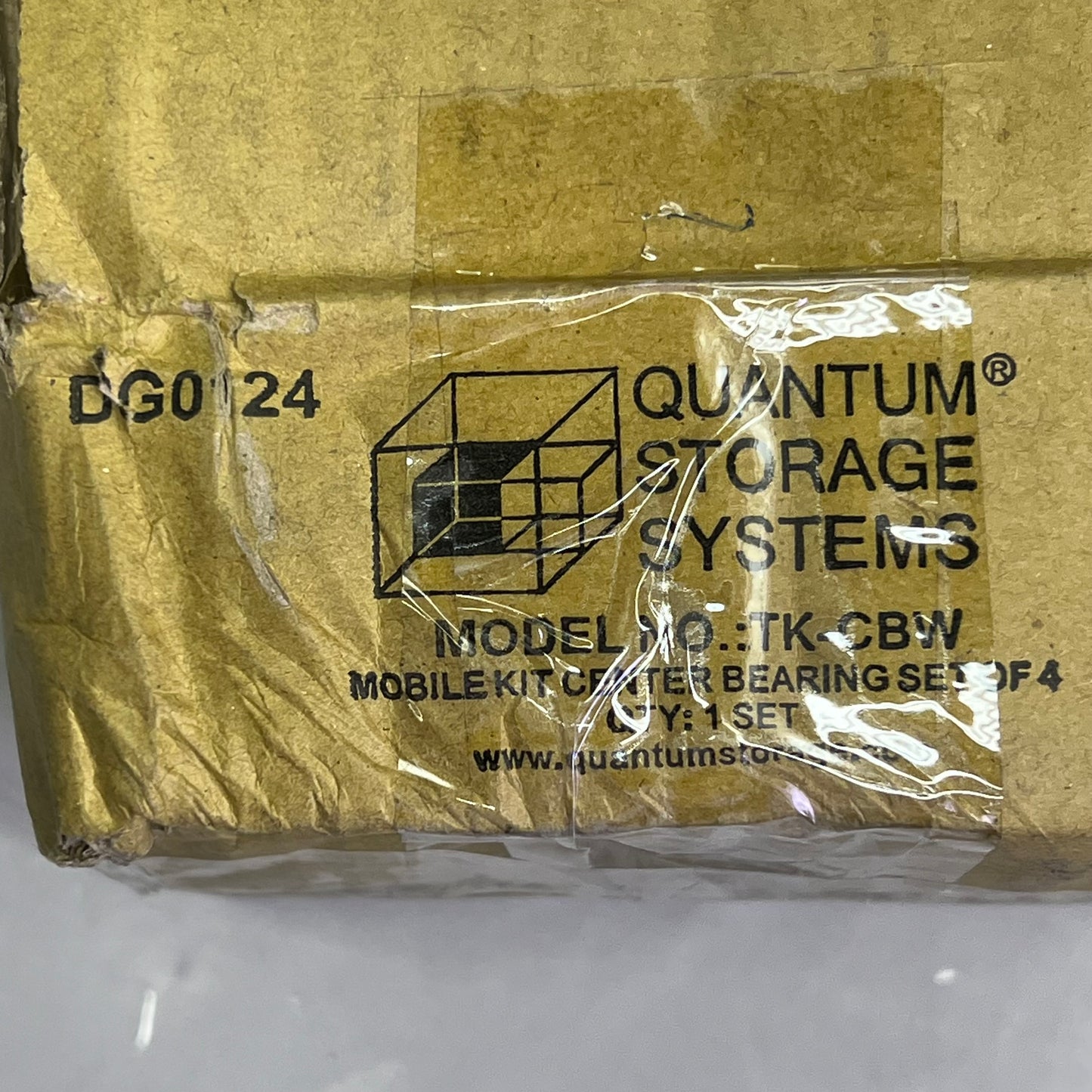 QUANTUM STORAGE SYSTEMS (Set Of 4) Mobile Unit Track Rollers Made In USA TK-CBW