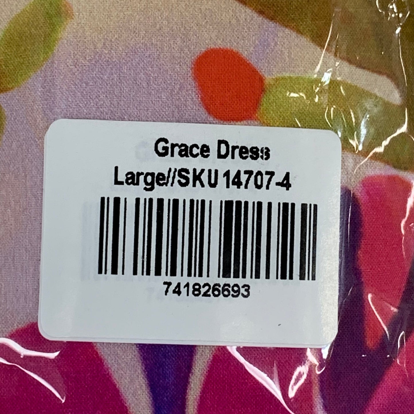 AVARA Grace Dress Women's Sz L Floral 14707-4