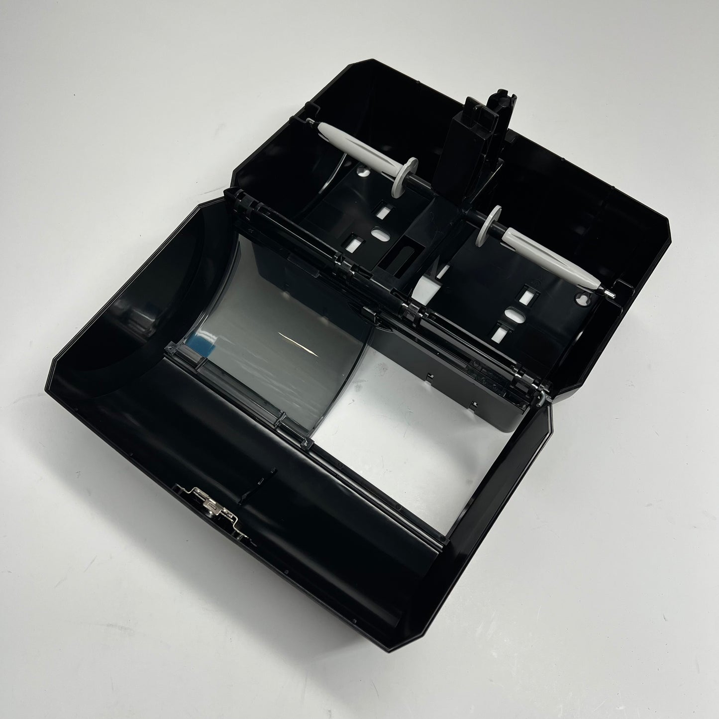 ZA@ COMPACT 2 Roll Coreless High Capacity Toilet Paper Dispenser Black 56784A (As-Is)
