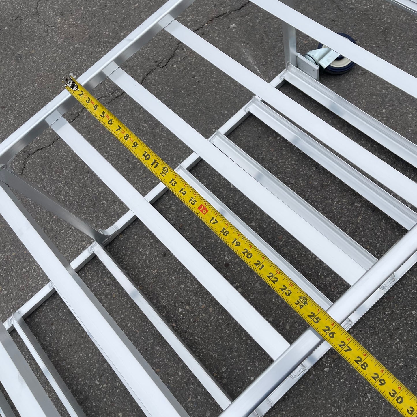 ZA@ NEW AGE Bun Pan Rack ALUMINUM 250212 (AS-IS)(A)