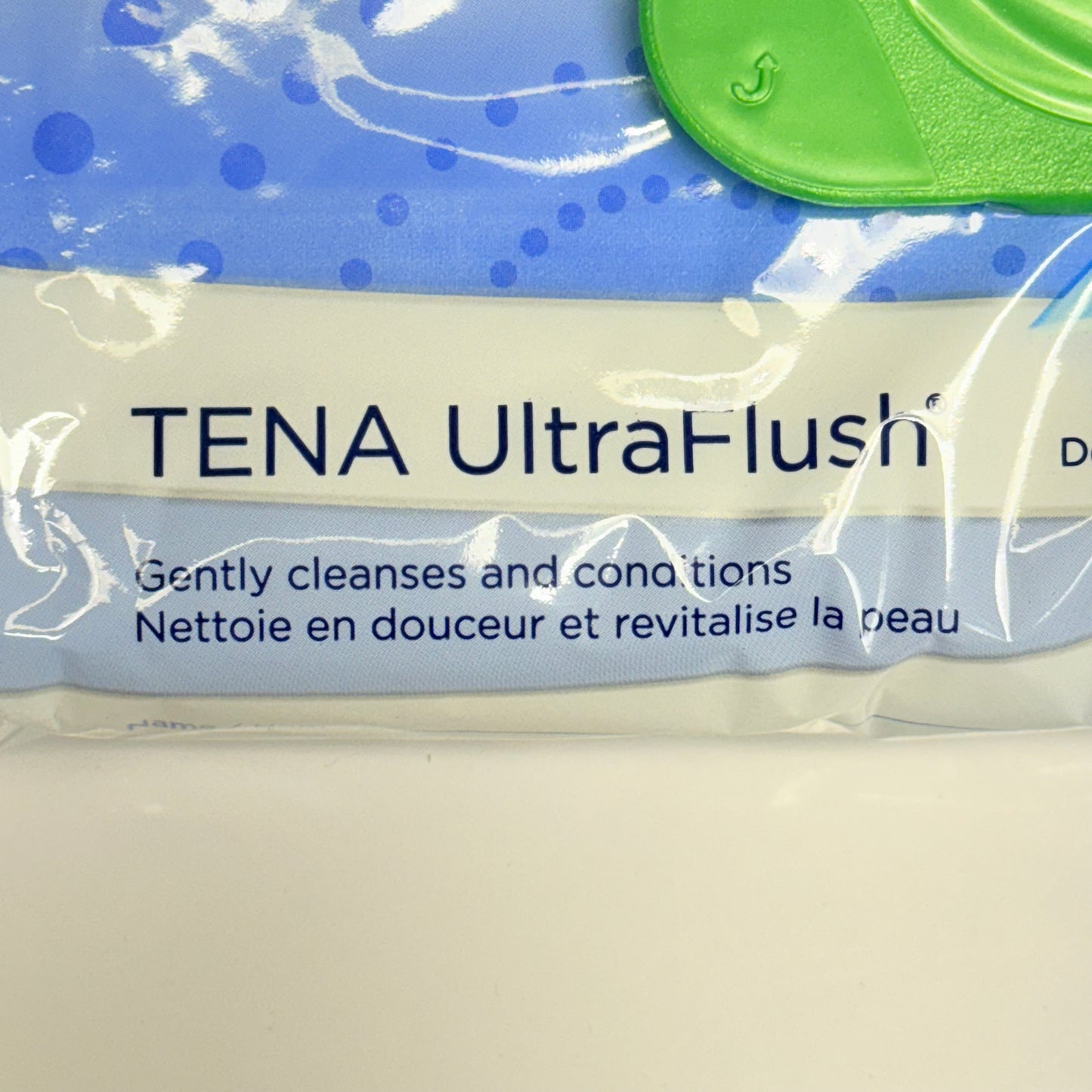 TENA (12 PACK) Ultra Flush Washcloths Gently Cleanses Pack 48ct (7.5 X12.5 in) BB 09/26