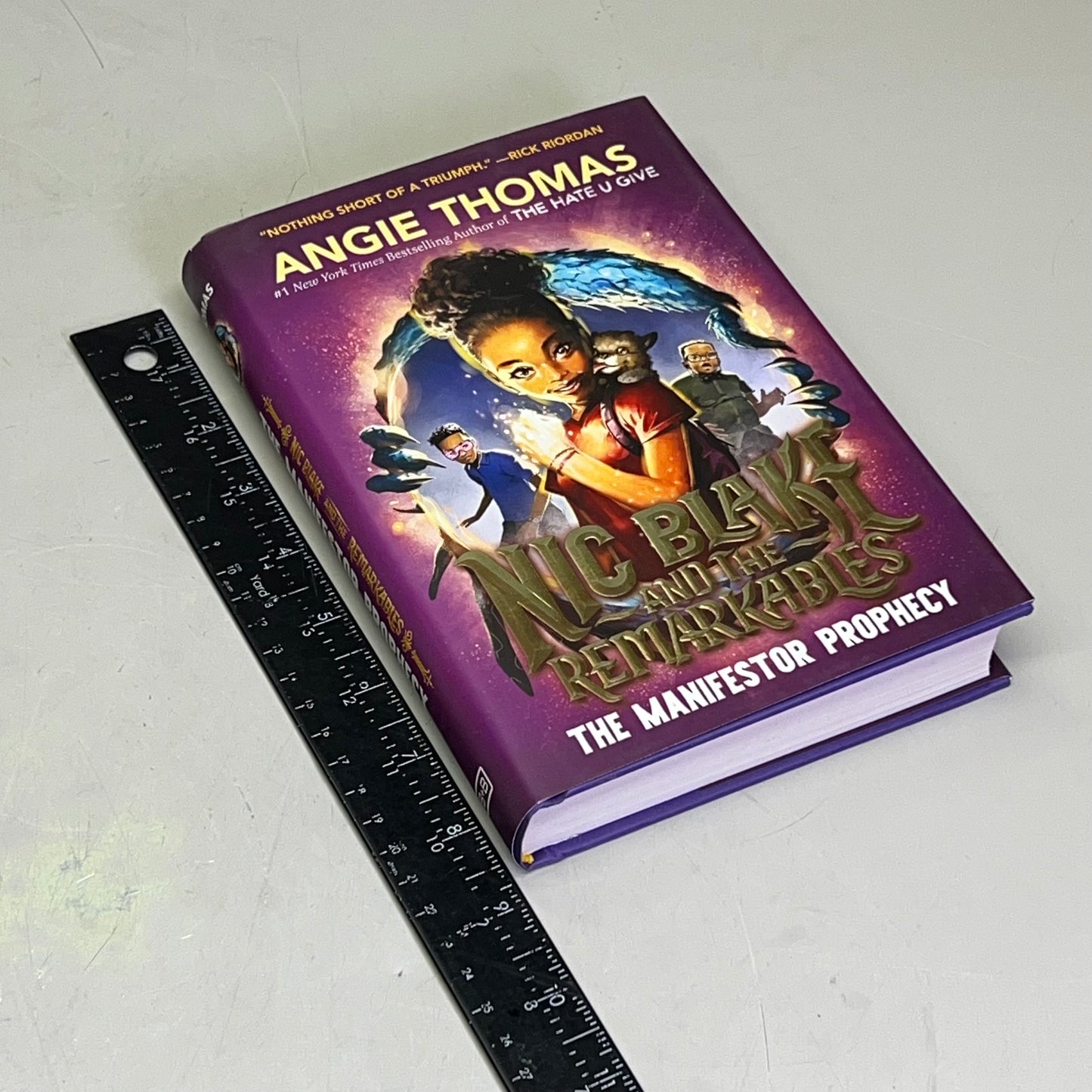 NIC BLAKE & THE REMARKABLES  The Manifestor Prophecy Hardcover By Angie Thomas