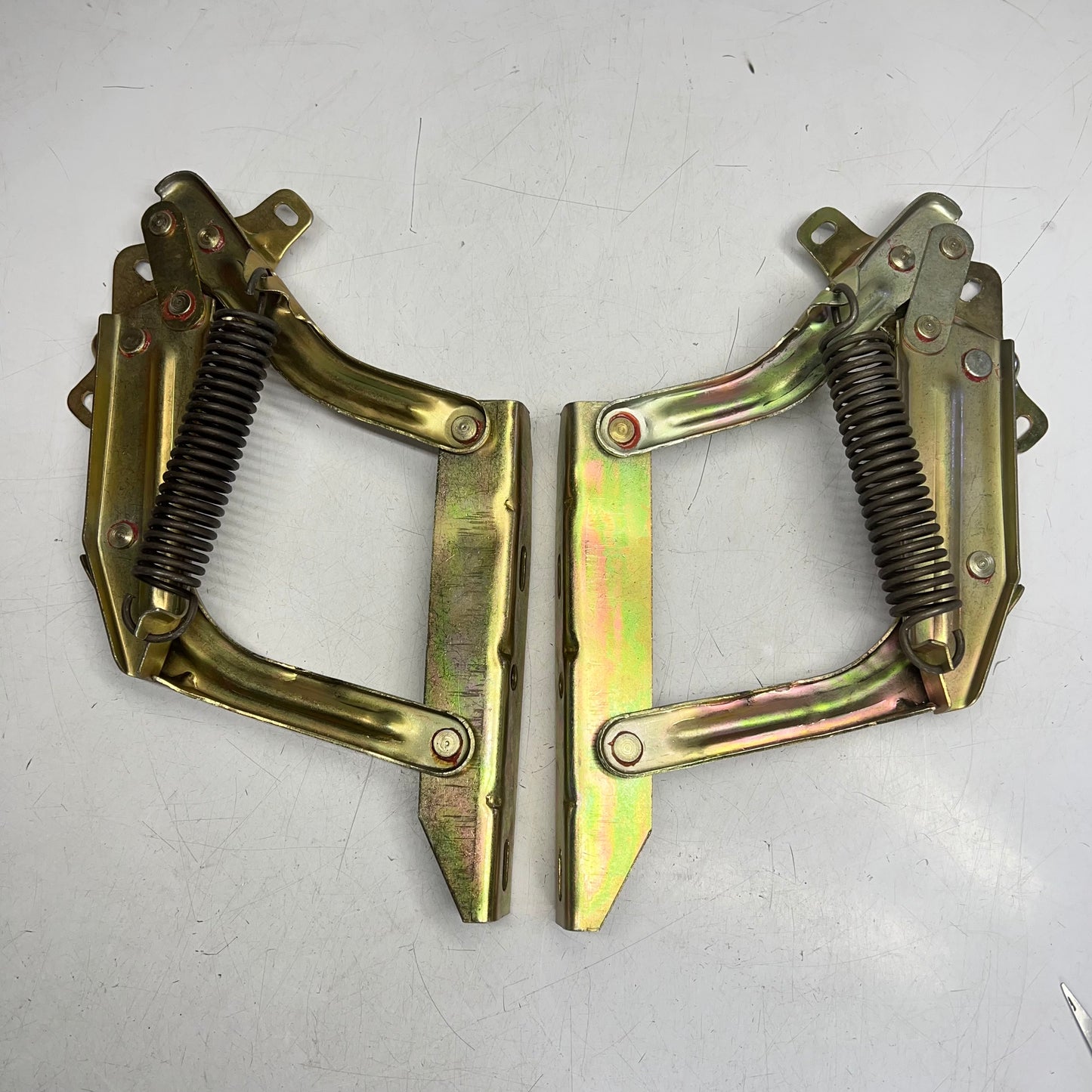 Hood Hinges Set RH LH for Ford Pickup Trucks 1973-79 TR16796E TR16796F