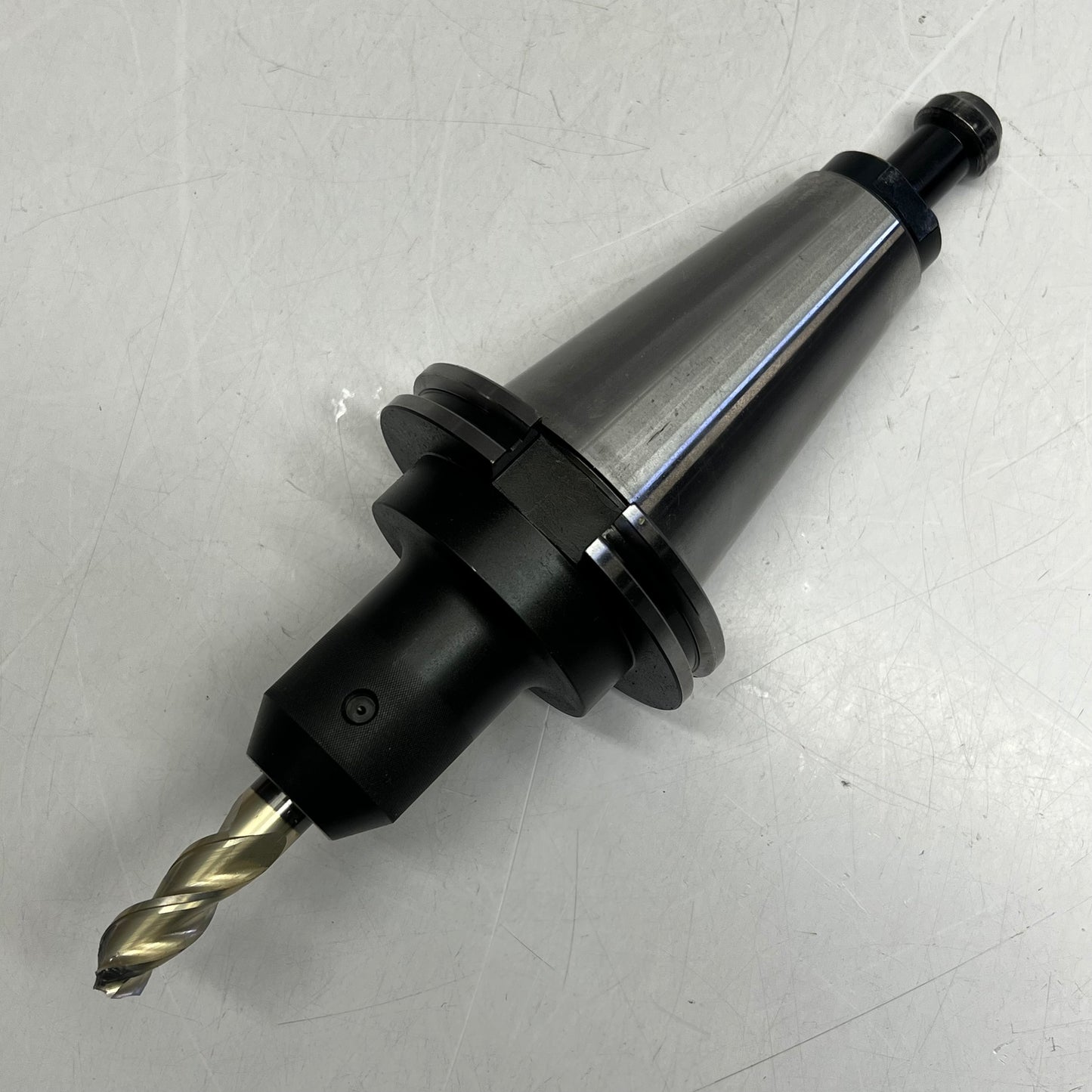 ERICKSON Cat50 Taper Solid End Mill Holder & Bit 5/8" (0.625") Bore CV50EM062375